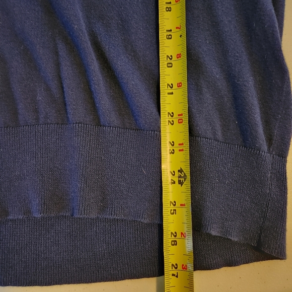 Rag & Bone Mens Blue Crew Neck Long Sleeve Sweater Classic Preppy Academia Small - Picture 6 of 6